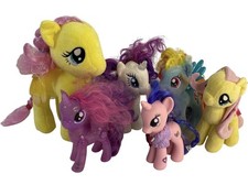 My Little Pony Plushies & Toy Figures x6 Mixed Bundle Job Lot Vintage