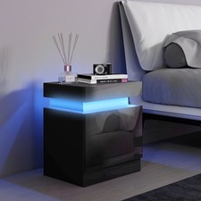 Bedside Table, High Gloss