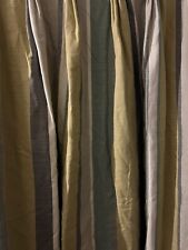 PAIR BLUE GOLD STRIPED