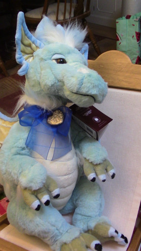 Retired charlie bear dragon - retired,