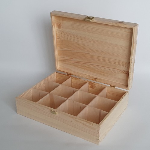 Wooden box tea - tea, 12