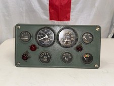 US Instrument Dash Panel Used M35 A2 M109 Military M-Series Truck Stewart Warner