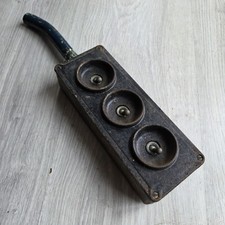 Vintage 3 Gang Industrial