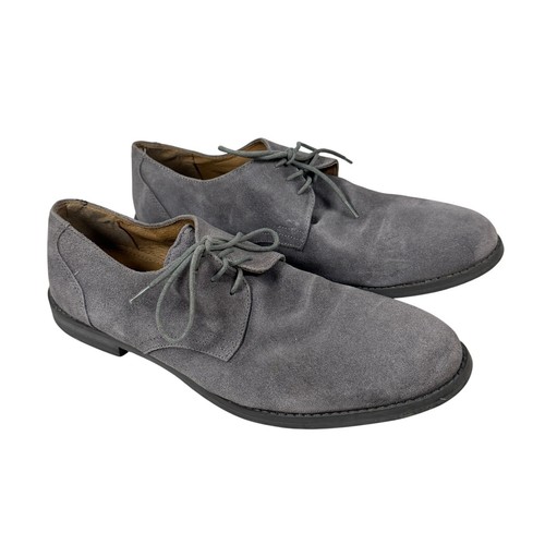 Frank wright suede shoes gray - suede,