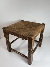 Vintage Wooden Rope Woven