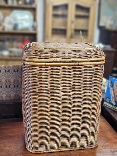 Vintage wicker cane - vintage,