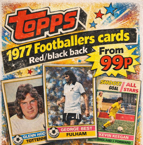 Topps footballers 1977 - topps,