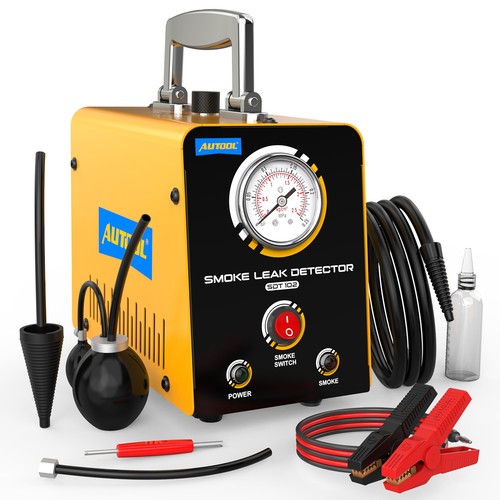 Automotive smoke machine leak - smoke,