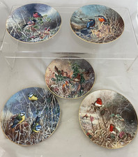 5 x Vintage Coalport “Frosty