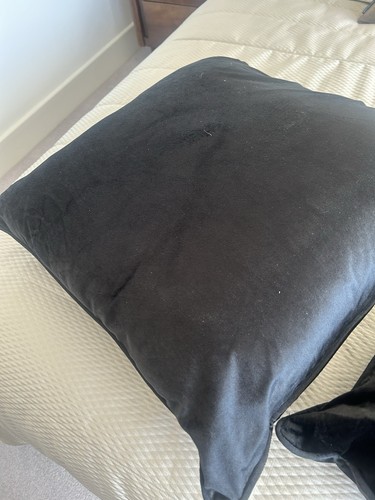 Next black velvet cushion - next,