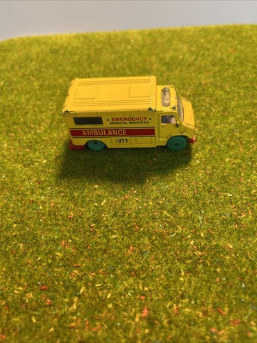 Maisto yellow ambulance toy - maisto,