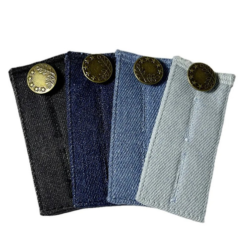 4pc denim waist - denim,