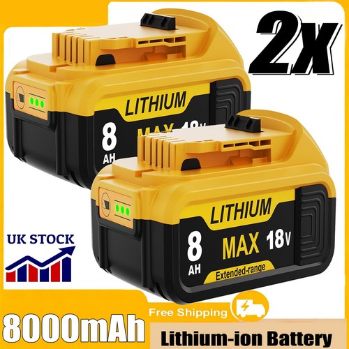 For dewalt battery 18v - 2x,