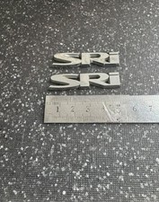 2x Vauxhall SRI Badges Astra H J Corsa D E Zafira C