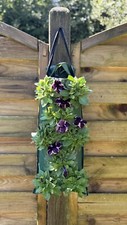 Garden Hanging Planter Grow Bag Flower Strawberry Tomato X 5