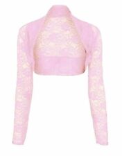 Womens Long Sleeves Lace Shrug