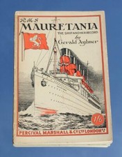 CUNARD LINE RMS MAURETANIA