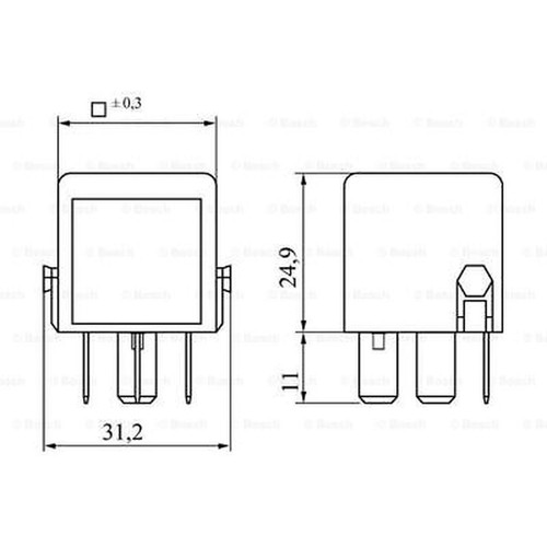 Multifunctional relay bosch - multifunctional, 0