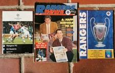Glasgow Rangers Programmes And Rangers Magazine No 1000