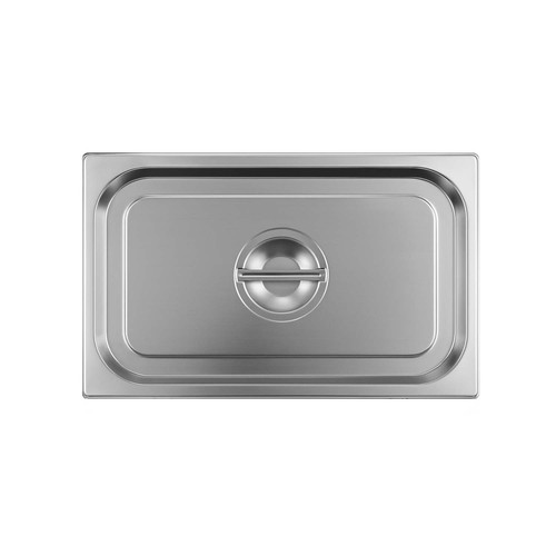 Stainless steel handled lid - stainless,