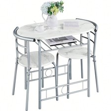 3 Piece Modern Dining Table