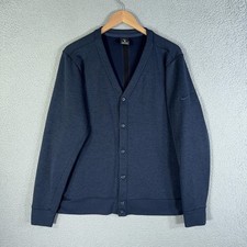 Nike Cardigan Mens Large Blue