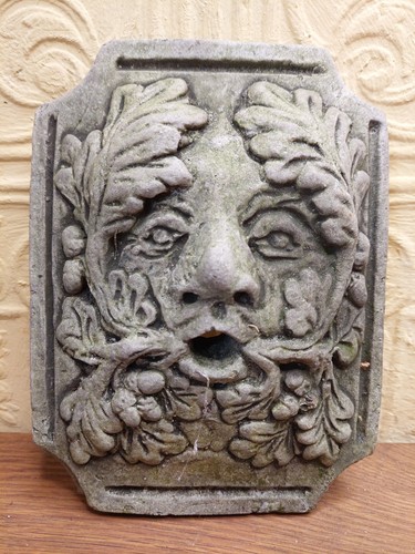 Vintage cast stone green - vintage,