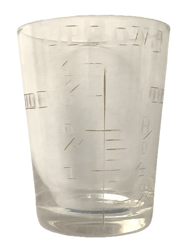 Vintage medecine etched dosing - vintage,