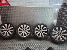 VAUXHALL ASTRA J PETROL 17" ALLOY WHEELS 4 GOOD TYRES 215/50/R17 FAST P+P