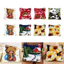 DIY Cushion Latch Hook Kit Rug