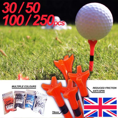 250pcs plastic golf - 30-250pcs, tees