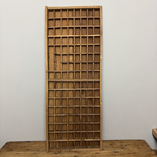 Vintage wooden printers tray - printers,