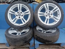 X4 OEM BMW 3 4 SERIES F30 F31 F32 F33 F36 18” ALLOY WHEELS FULL SET ALLOYS RIMS