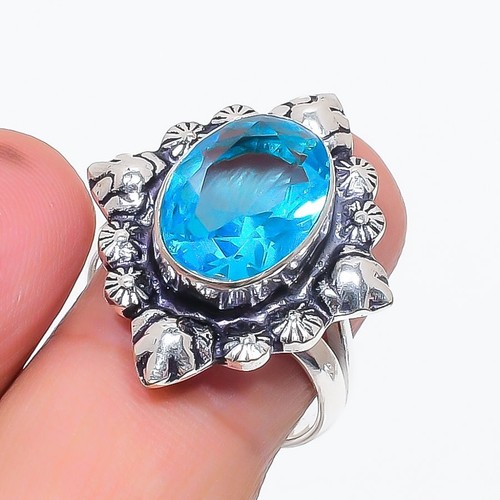 Swiss blue topaz gemstone - blue,