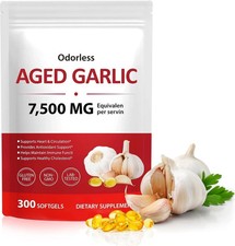 Odorless garlic 7500mg - garlic,