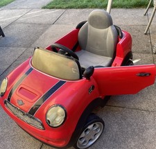 Kids Mini Cooper Push Along Ride On Car