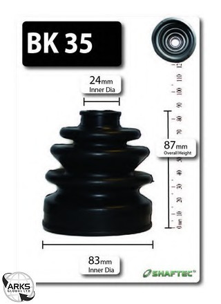 Shaftec boot kit bk35 - boot,