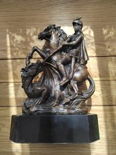 Bronze figurine depicting - bronze, st