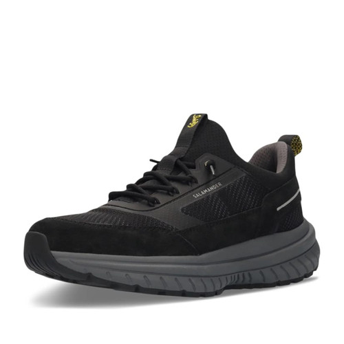 Salamander men black leather - black,