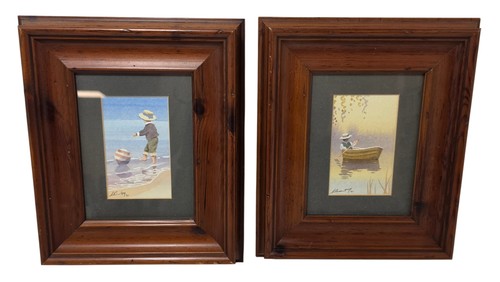 Grant watercolour paintings - m,