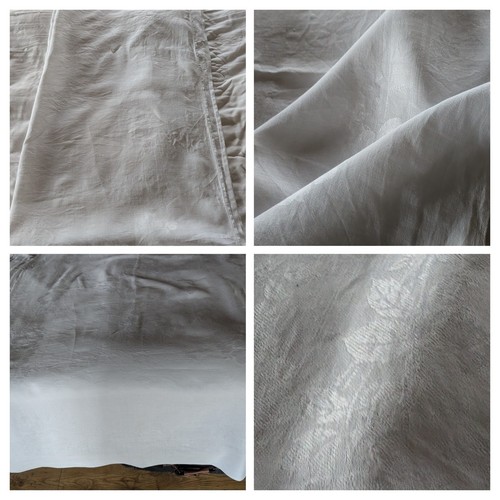 Vintage linen tablecloth fine - linen,