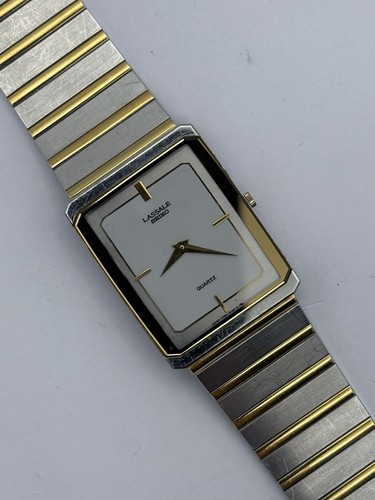 Seiko tank lassale - lassale, 2-tone