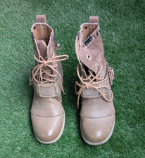 Bunker Men's Sozo St99 Rangers Boots Brown Leather UK 9 | EU 43