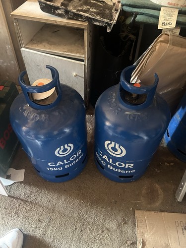Calor gas bottles - bottles, 15kg