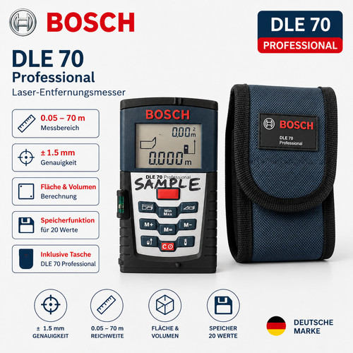 Bosch professional dle - professional, 70