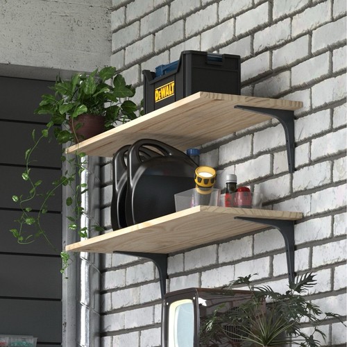 Shelf board solid pine - board, wood