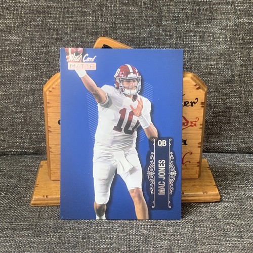 Mac jones 2021 wild card - mac, matte