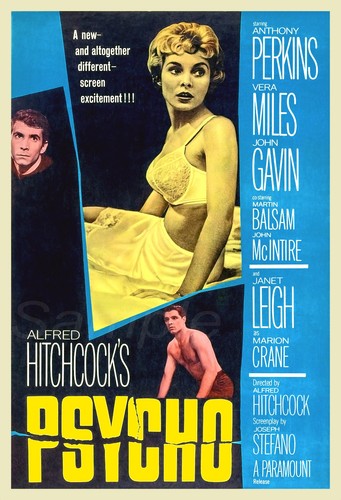 1960 psycho horror - horror, movie
