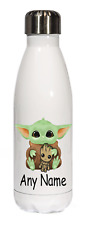 Baby Yoda 500ml Personalised Stainless steel Kids Drinks Water bottle