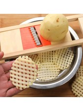 Potato Grid  Slicer Wavy